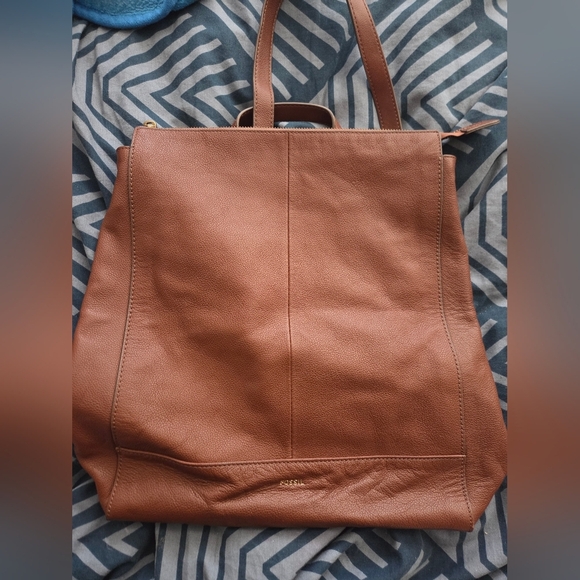 Fossil Handbags - FOSSIL Brown Leather BAG
